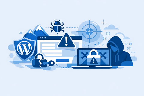 Flat-vector illustration about Everest Forms Pro Has a Critical Vulnerability Being Actively Exploited, Here's What to Do