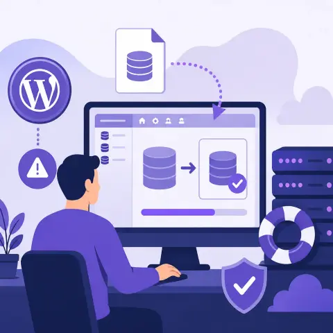 How to Import a WordPress Database Backup via phpMyAdmin