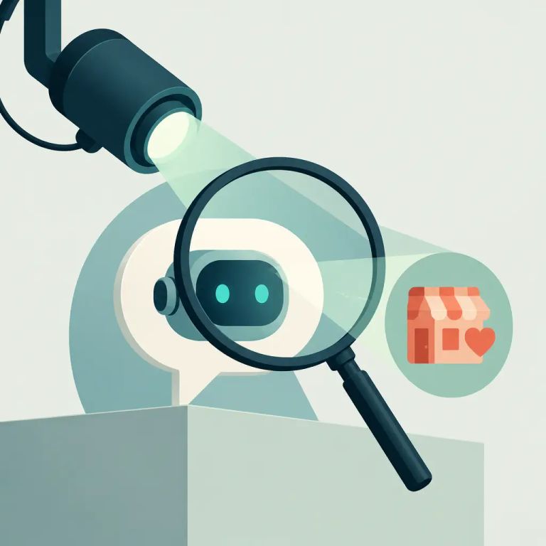 Flat-vector illustration about Prompt Tracking: How to Monitor Your Brand in AI Responses